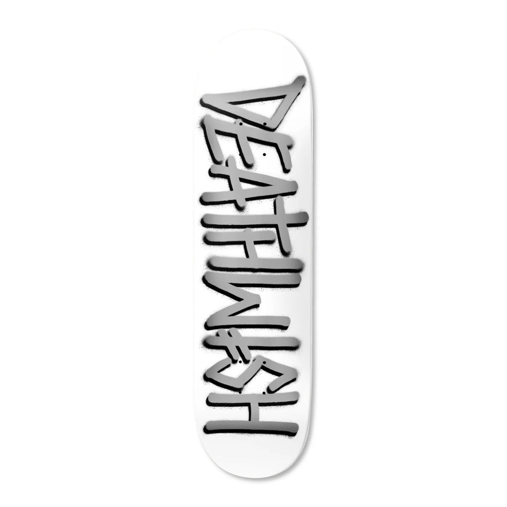 Deathwish Deathspray Nation Deck White - 8.0"