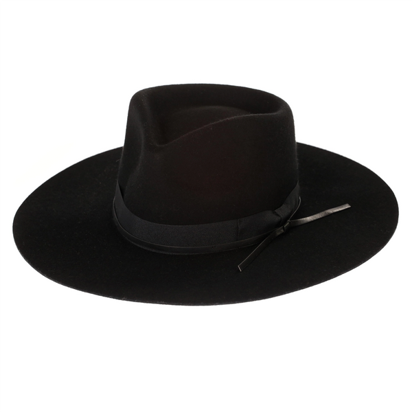 Peter Grim Byron Bay Wool Felt Hat - Black