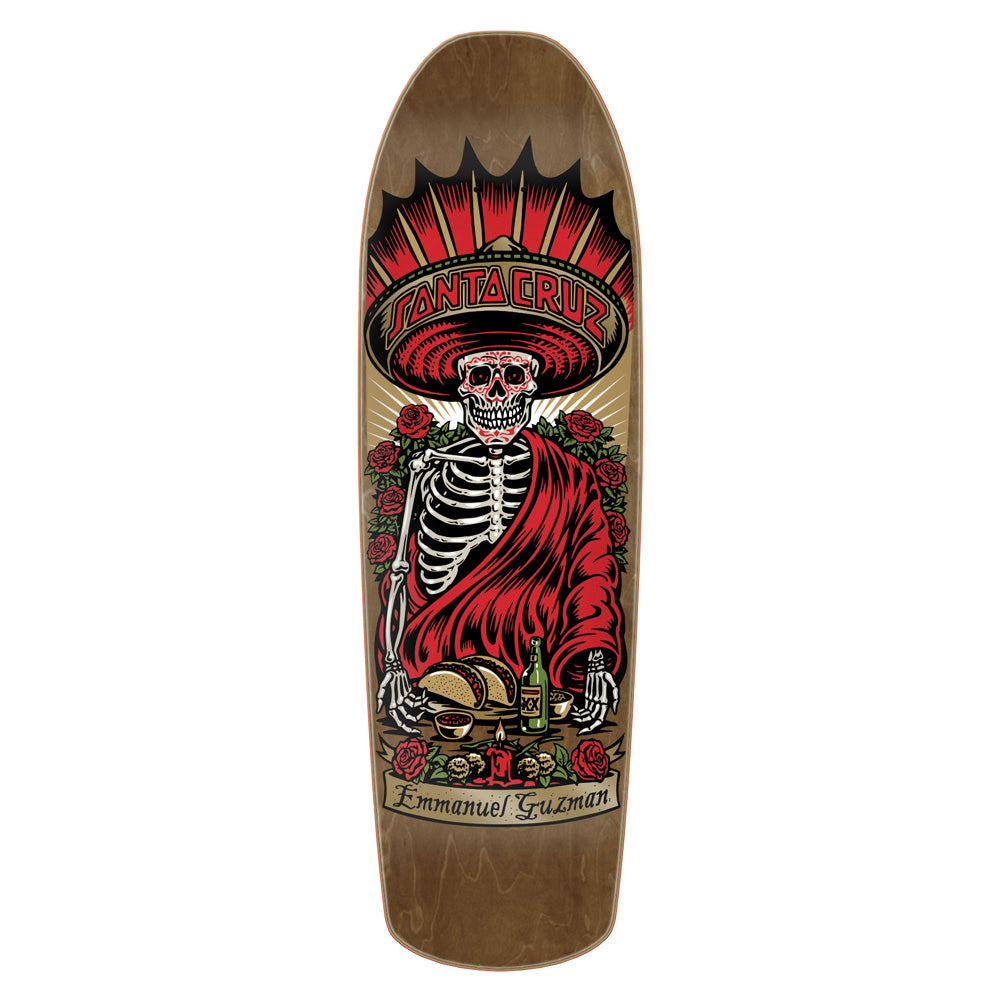 Santa Cruz Guzman Divine Diner Pro Shaped Deck - 9.16"