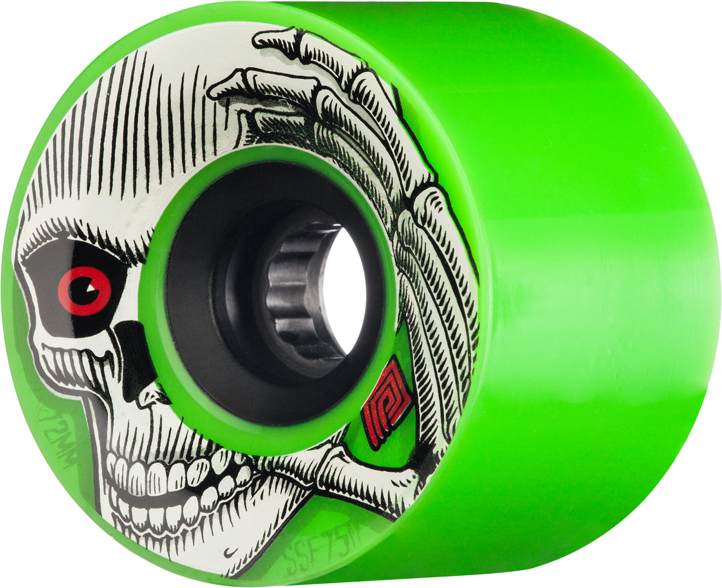 Powell Peralta Pro Kevin Reimer Skateboard Wheels Green 75A - 72mm