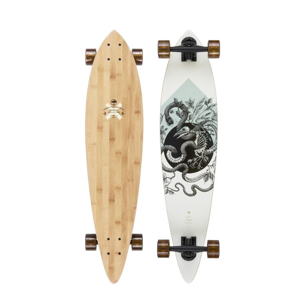 Arbor Performance Bamboo Fish 37in Complete - Vault Board Shop Arbor