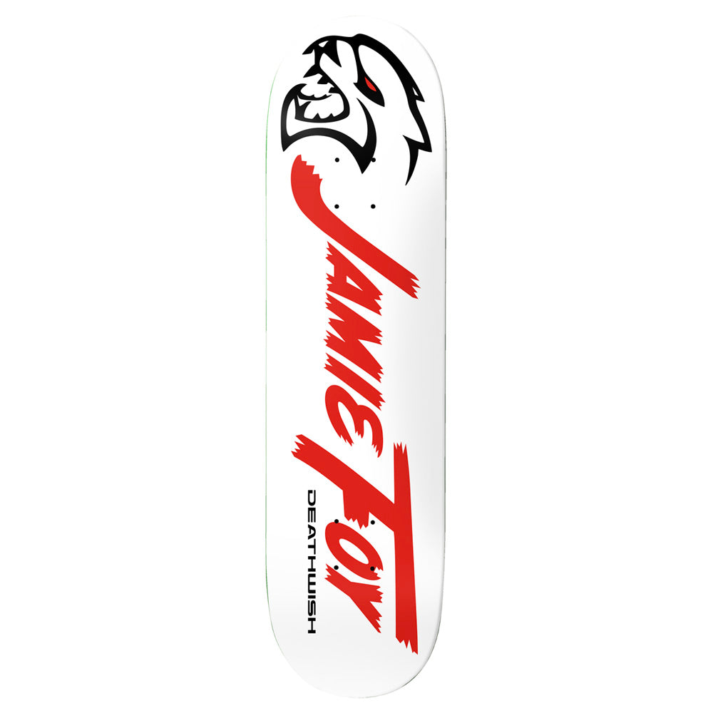 Deathwish Jamie Foy Hemi White Deck - 8.5"