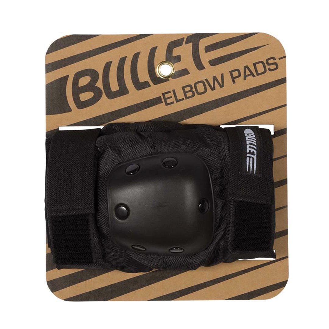 Bullet Adult Elbow Pads - Black - Vault Board Shop Bullet