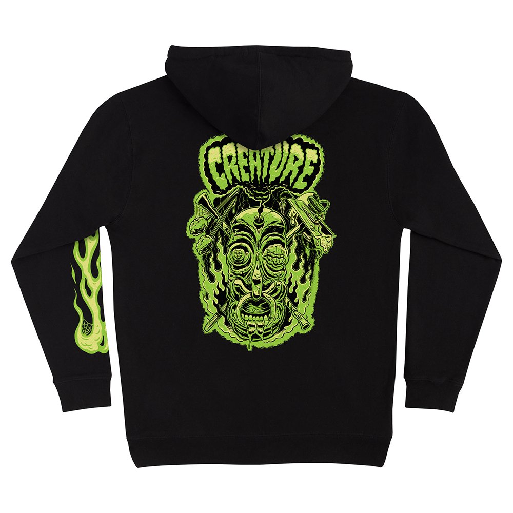 Creature Carnevil Hoodie - Black - Vault Board Shop Creature