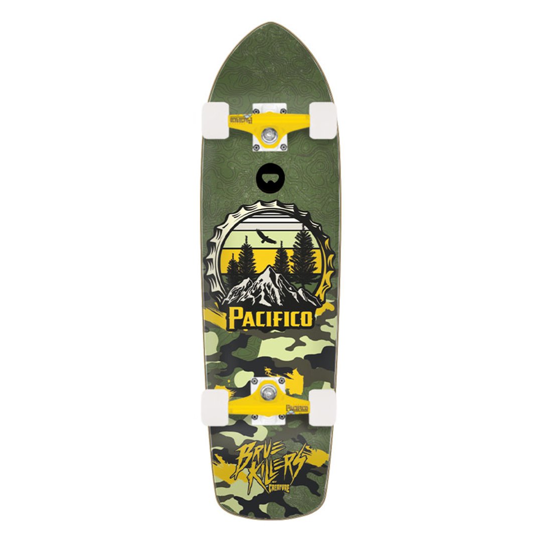Creature X Pacifico Bottle Cap Cruzer Complete - 8.6" - Vault Board Shop Creature
