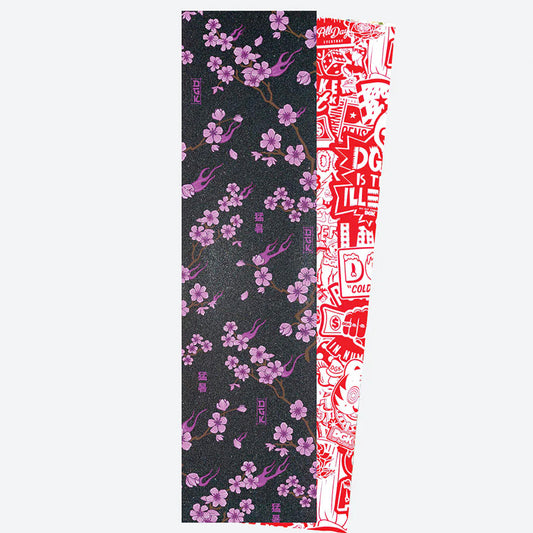 DGK Fire Blossom Grip Tape Sheet