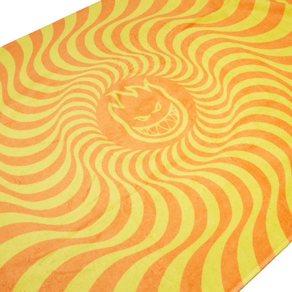 Spitfire Bighead Swirl Towel - Orange/ Yellow