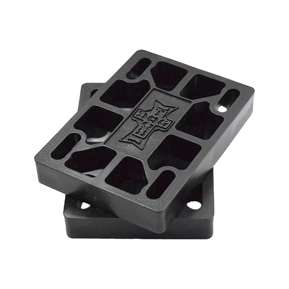 Dogtown Risers Black - 1/2" - Vault Board Shop Dogtown