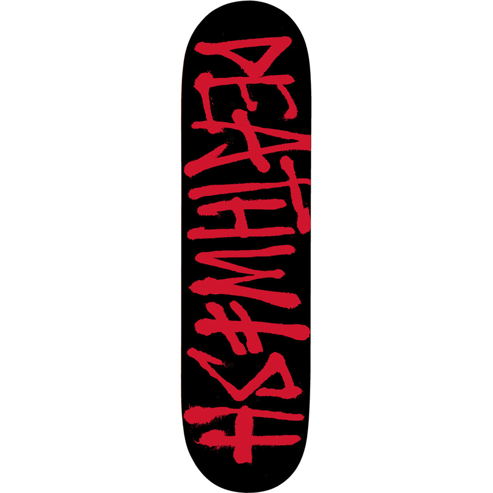 Deathwish Deathspray Deck Red/Black - 8.5"