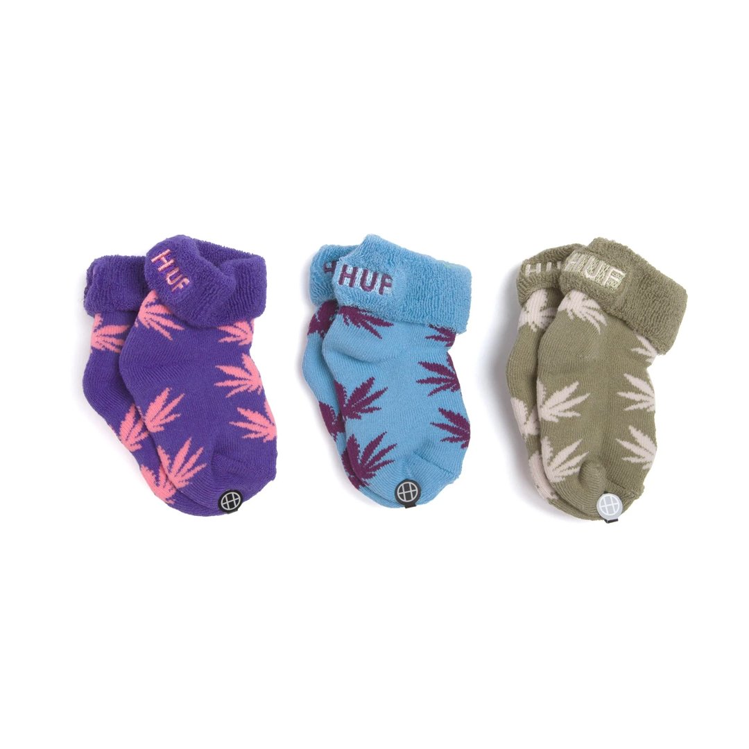 HUF Baby Seed Socks - Basil - Vault Board Shop HUF