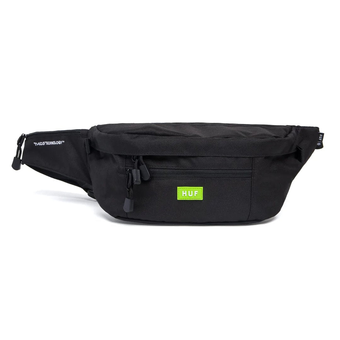 HUF Hyde Waist Bag - Black - Vault Board Shop HUF