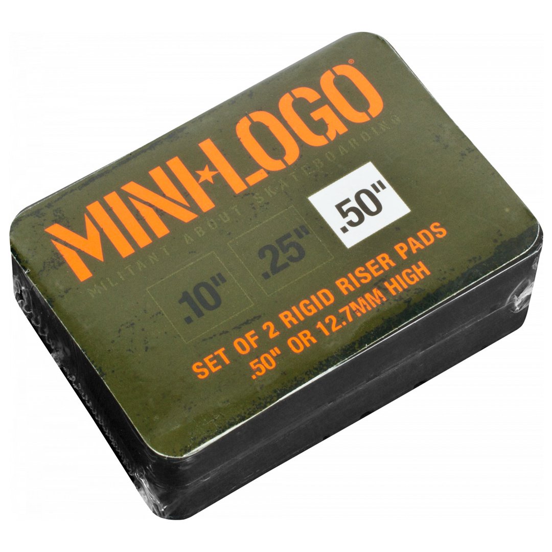 Mini Logo 1/2" Hard Risers - Vault Board Shop Mini Logo