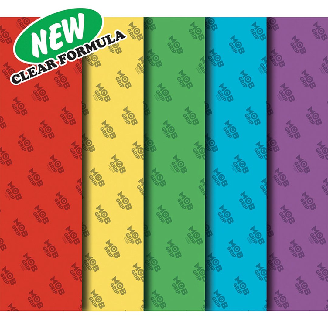 Mob Clear Colors Grip Sheet - Multi - Vault Board Shop Mob