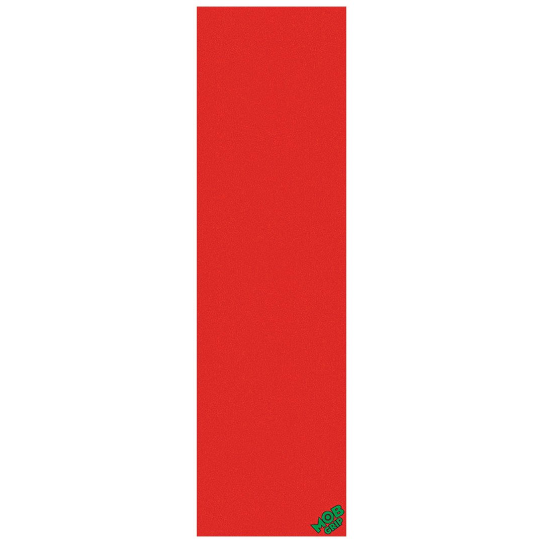 Mob Colored Griptape Sheet 9" x 33" - Red - Vault Board Shop Mob