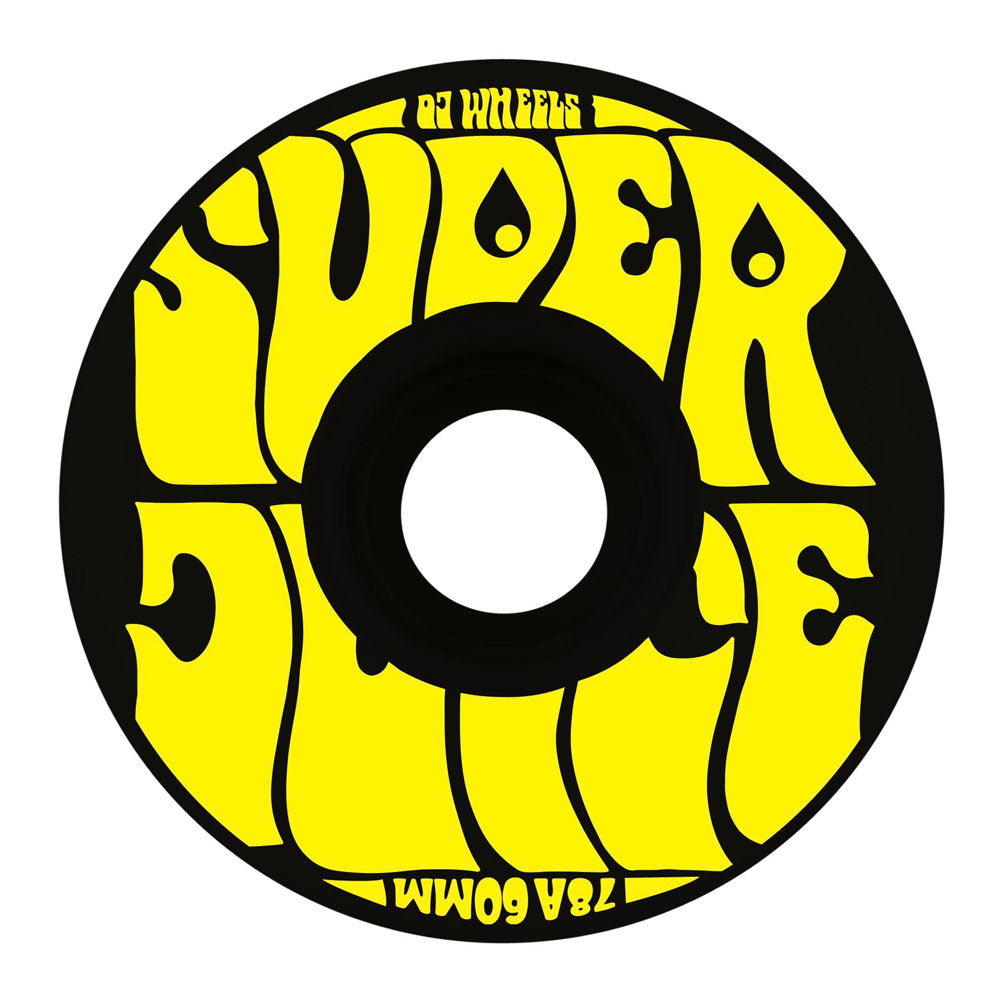 OJ Super Juice Wheels Black 78a - 60mm