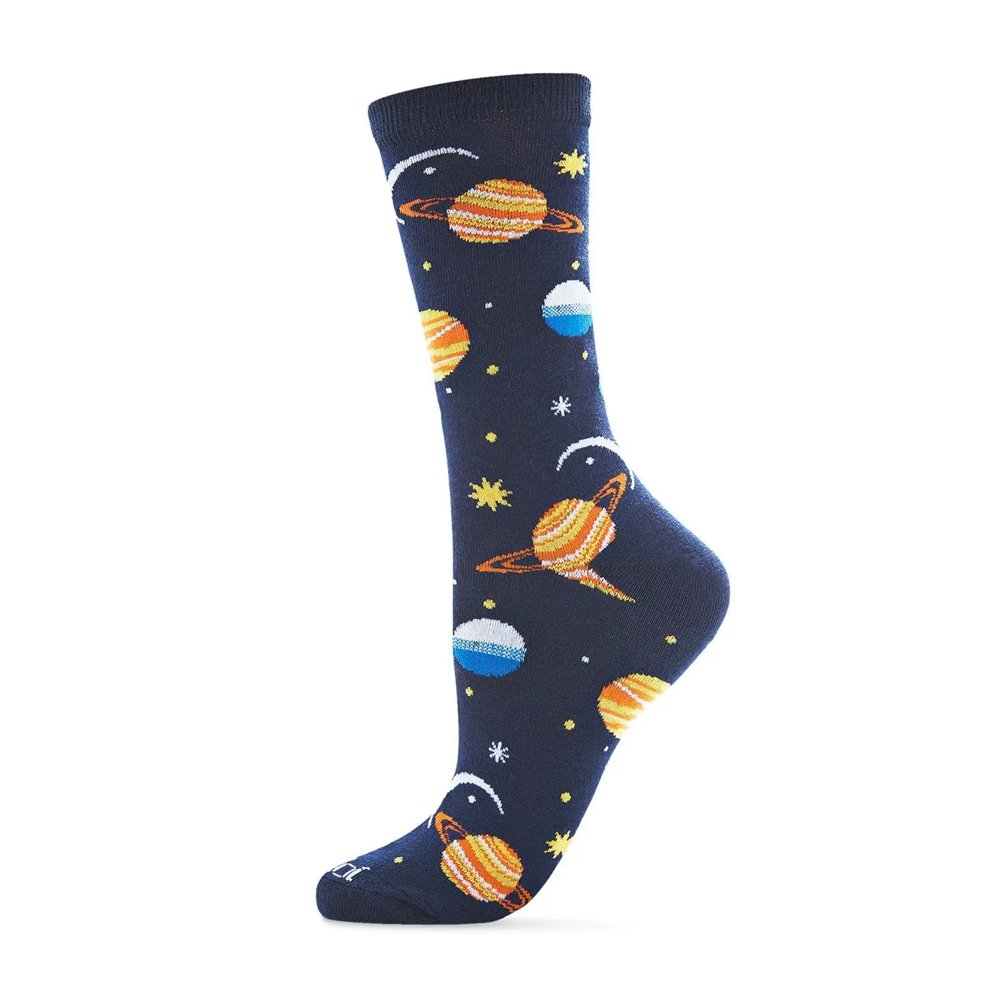 Planetarium Crew Socks - Navy - Vault Board Shop MeMoi