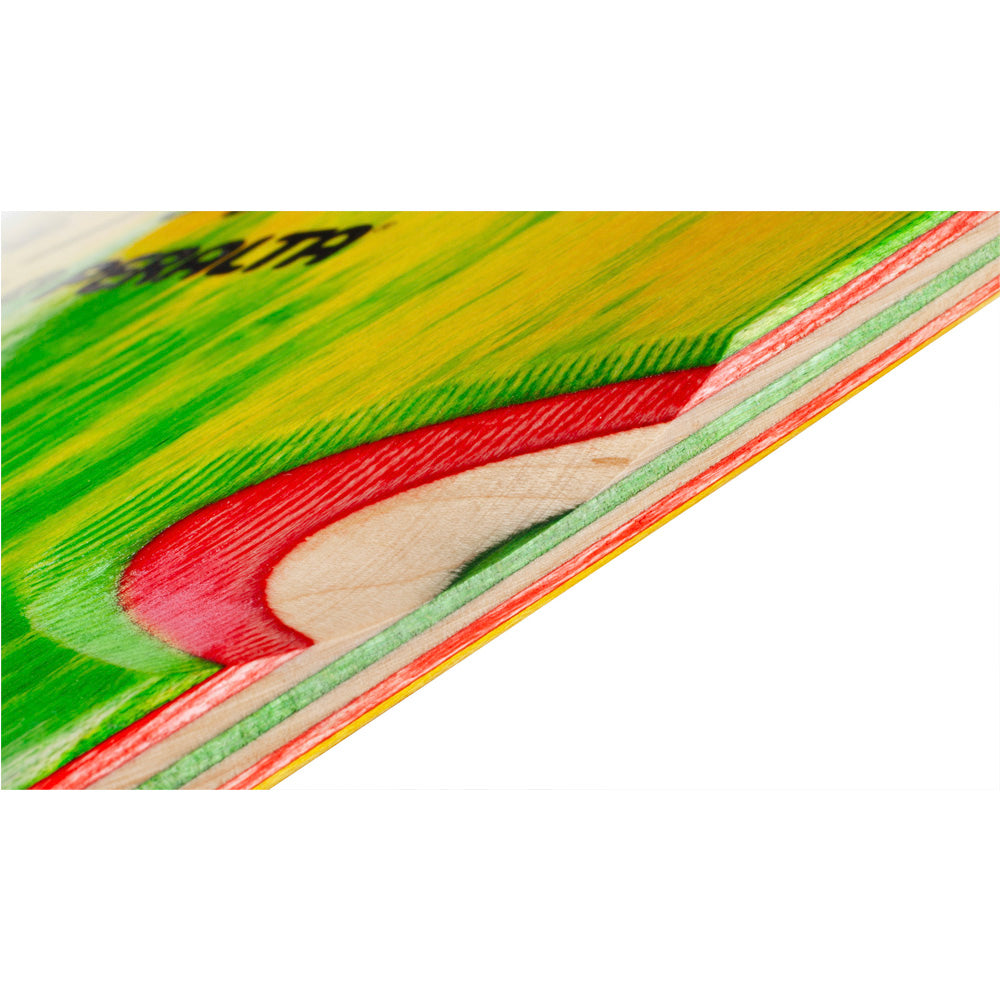 Powell-Peralta Mike McGill Skull & Snake Skateboard Deck Rasta Fade - 10"