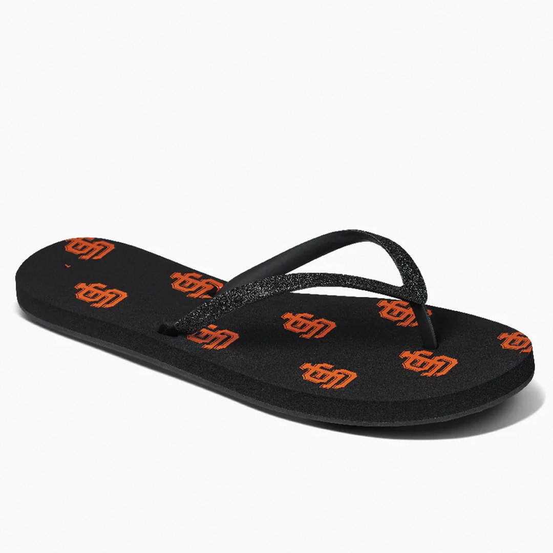 Reef Stargazer X MLB Women's Sandals - Giants - Vault Board Shop Reef
