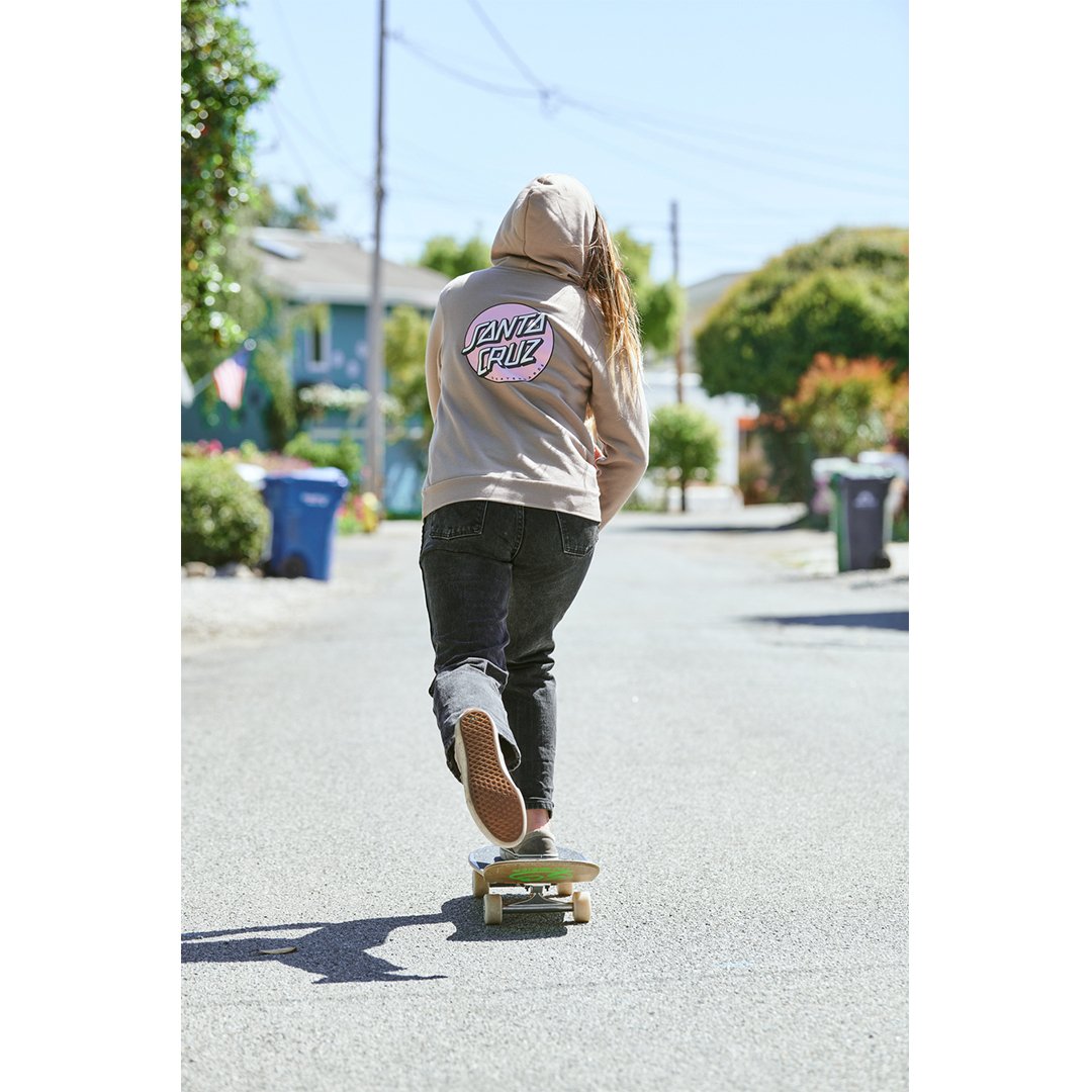 Santa Cruz Other Dot Midweight Hoodie Women's - Black - Vault Board Shop Santa Cruz