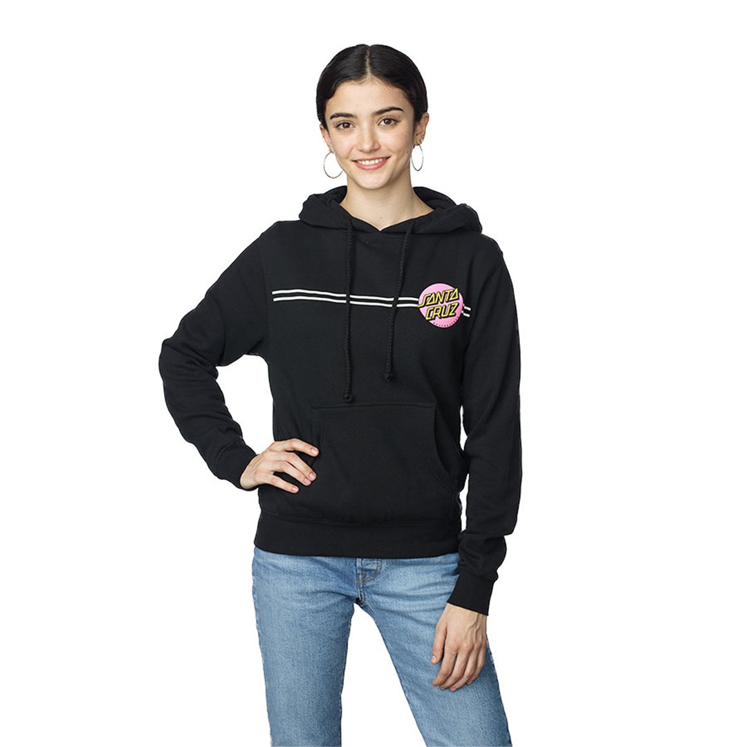 Santa Cruz Other Dot Midweight Hoodie Women's - Black - Vault Board Shop Santa Cruz