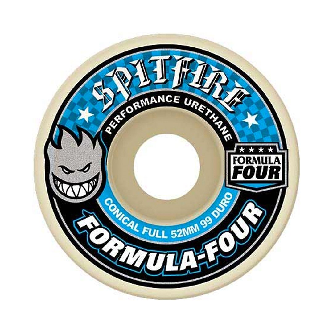Spitfire Formula 4 Conical Full 99d - 54mm - Vault Board Shop Spitfire