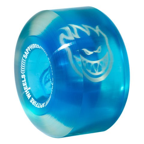 Spitfire Sapphires Clear/Blue 90D - 56mm - Vault Board Shop Spitfire