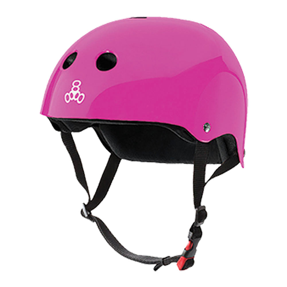 Triple 8 T8 Certified Sweatsaver Pink Gloss - Size S/M