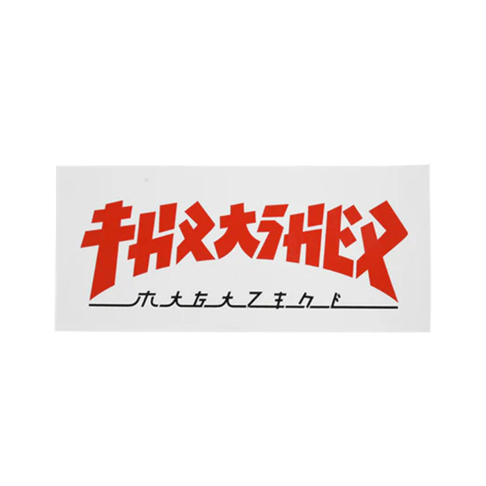Thrasher Godzilla Rectangle Sticker