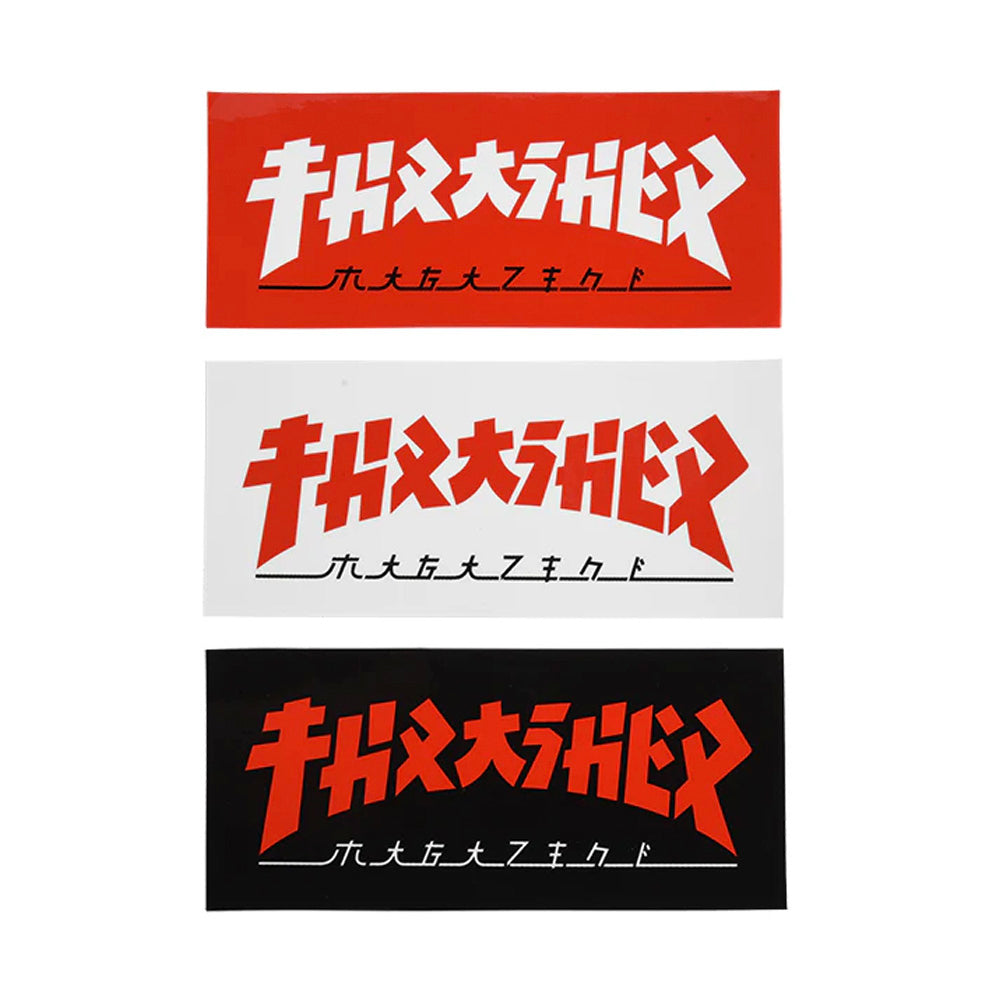 Thrasher Godzilla Rectangle Sticker