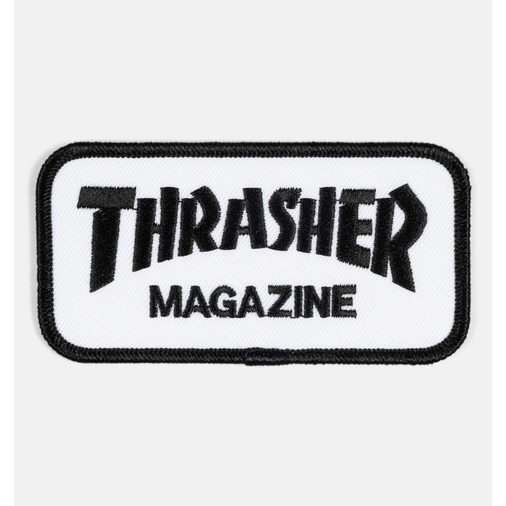 Thrasher Logo Patch - White