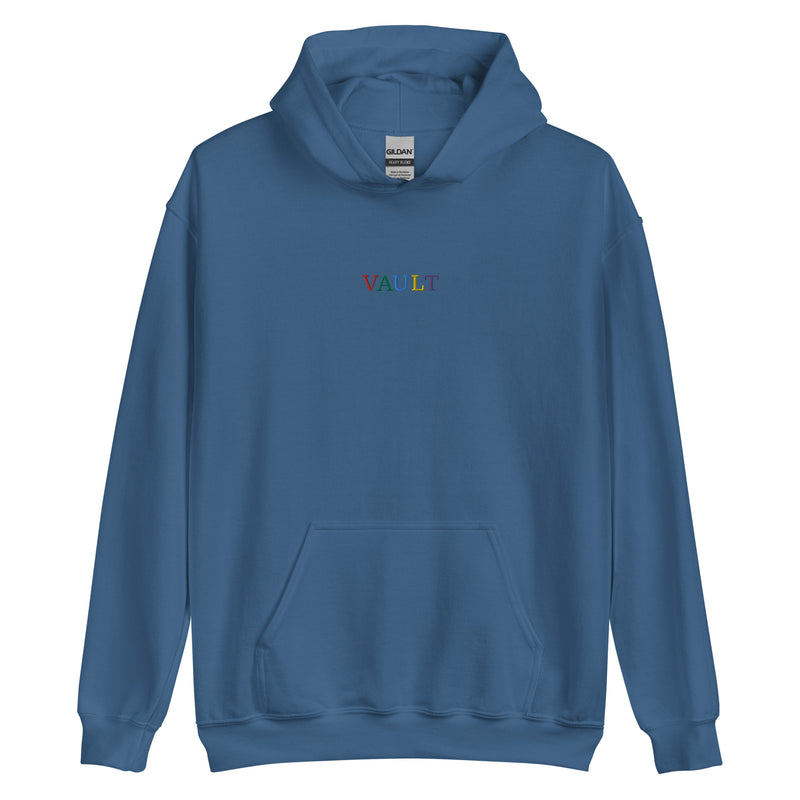 Vault Simple Embroidered Logo Hoodie - Multiple Colors