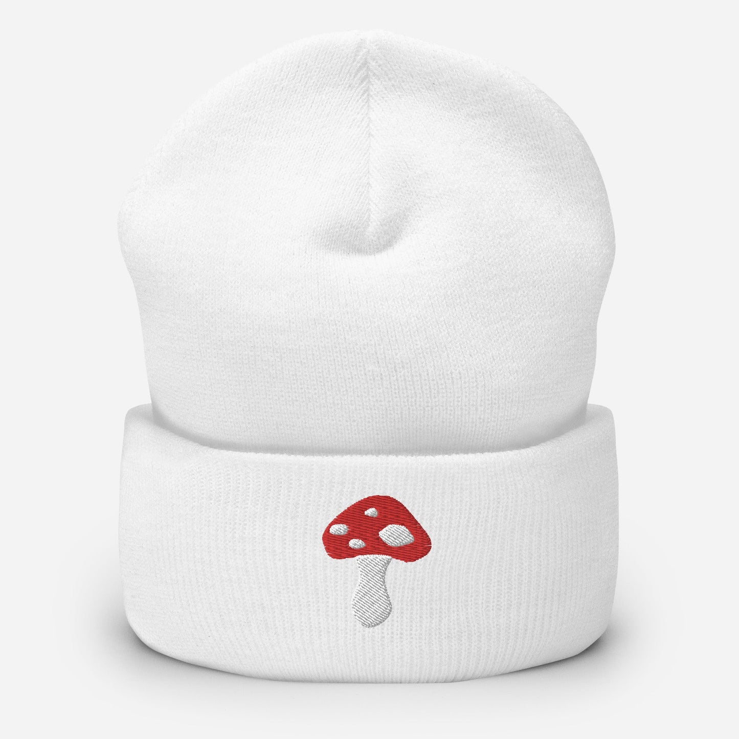 Vault Embroidered Shroom Beanie - Multiple Colors - Vault Board Shop Vault Board Shop