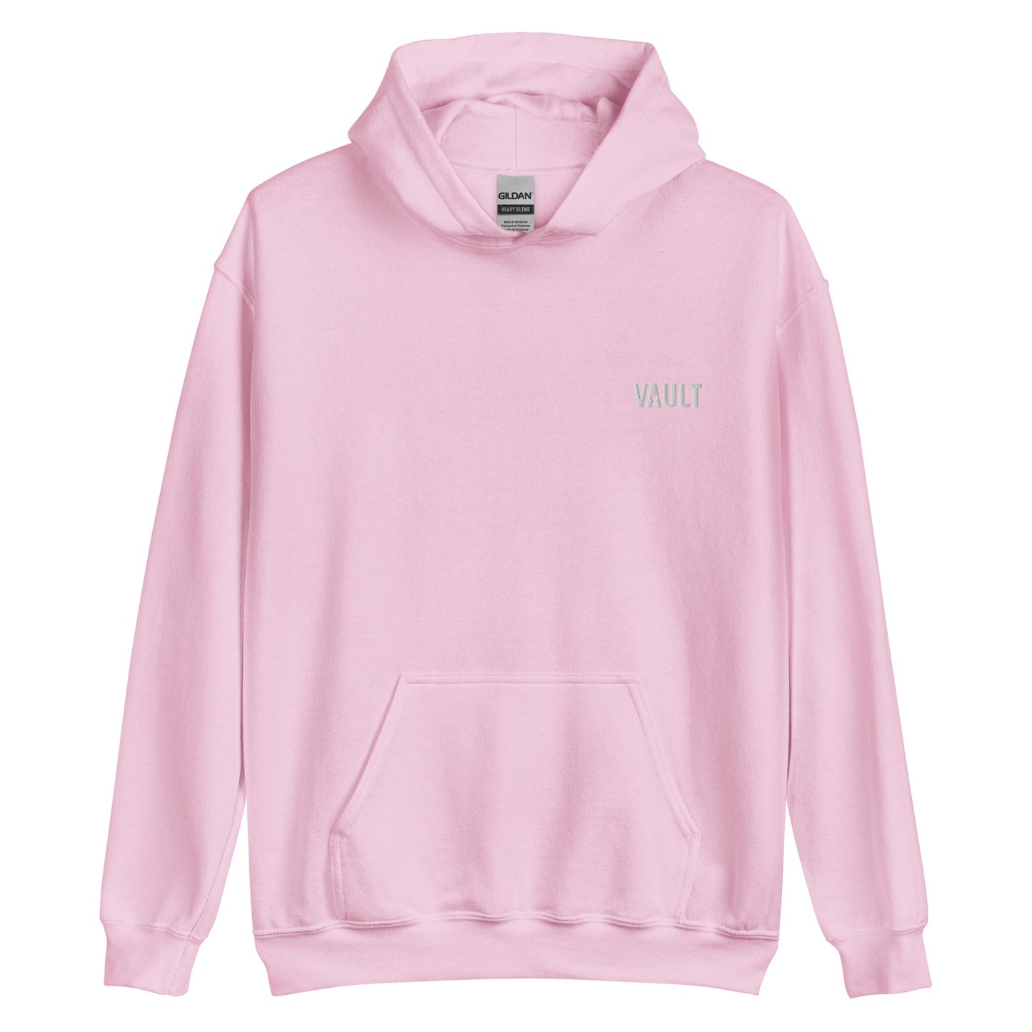 Vault Logo Embroidered Hoodie - Multiple Colors - Vault Board Shop Vault