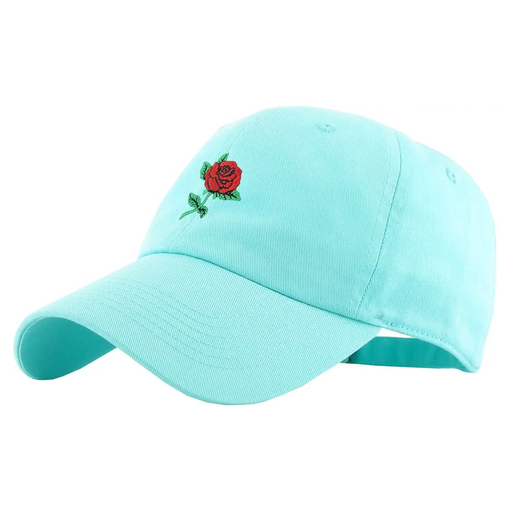 Vault Rose Embroidered Hat - Various Colors - Vault Board Shop Vault