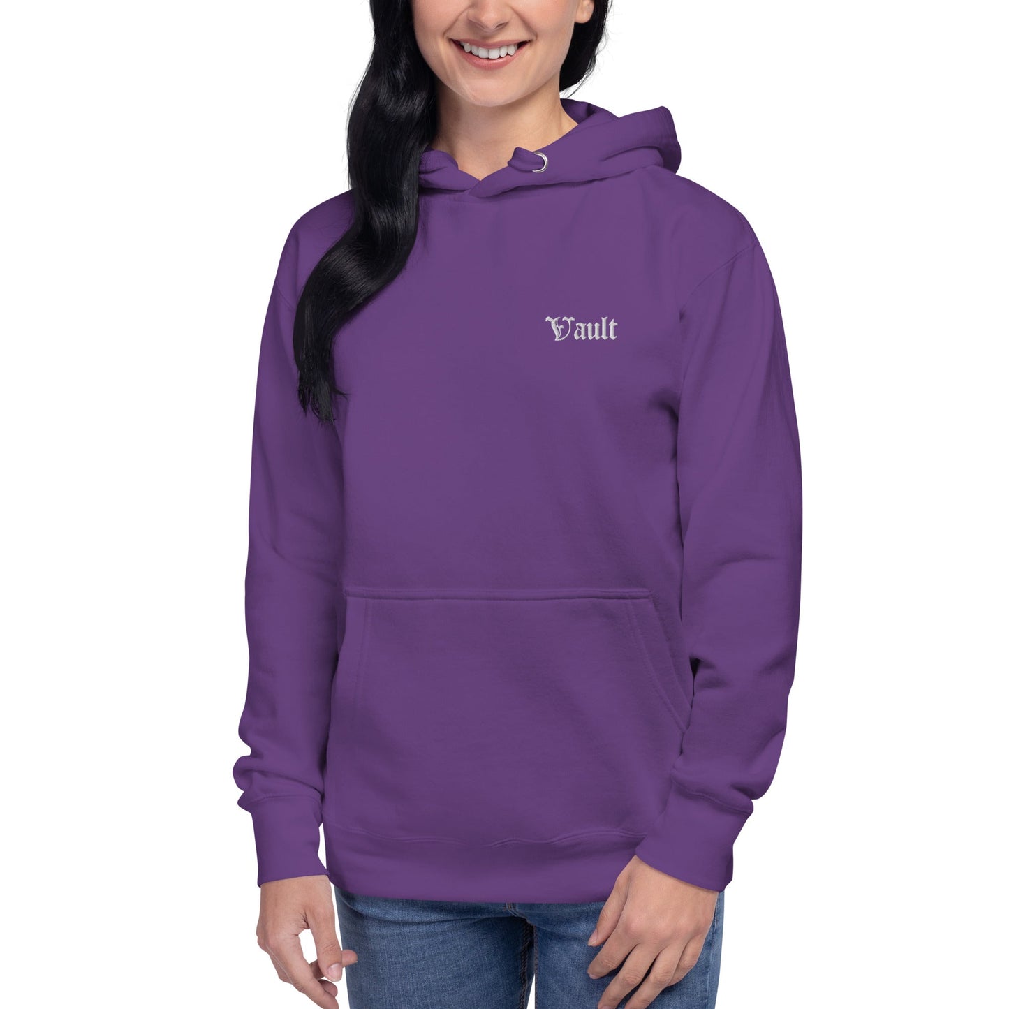 Vault Women's Old E Embroidered Hoodie - Multiple Colors - Vault Board Shop Vault Board Shop