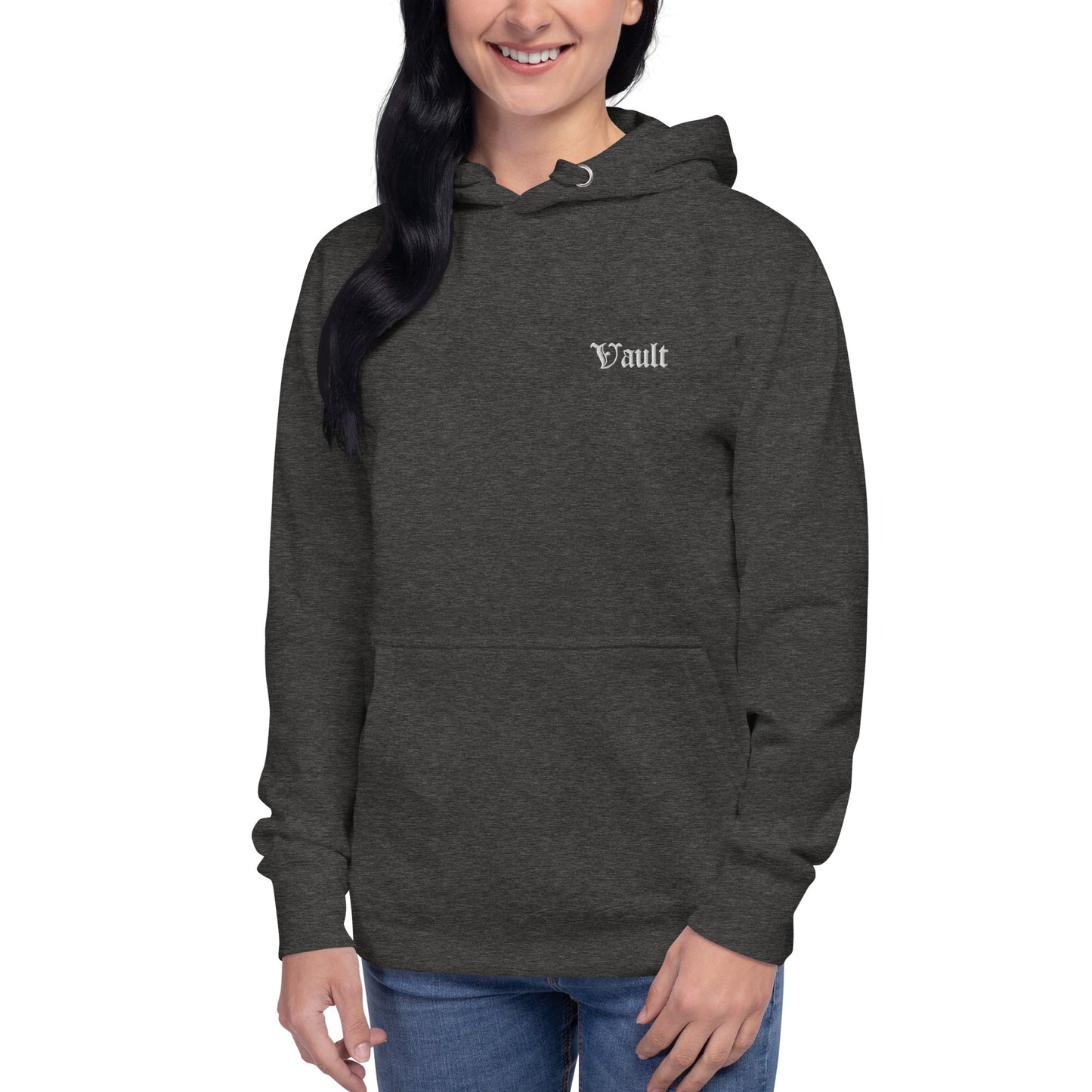 Vault Women's Old E Embroidered Hoodie - Multiple Colors - Vault Board Shop Vault Board Shop