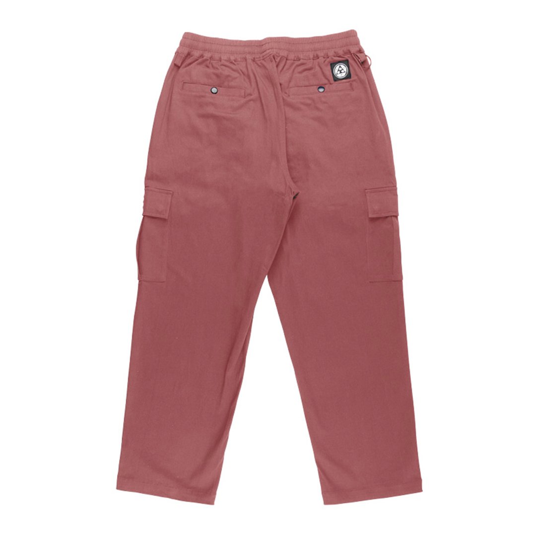 Welcome Principal Cargo Twill Pant - Rose - Vault Board Shop Welcome