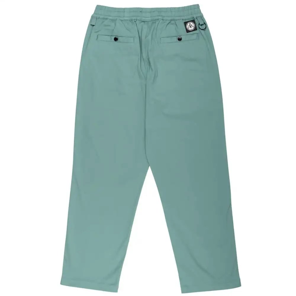 Welcome Principle Twill Elastic Pant - Petrol - Vault Board Shop Welcome