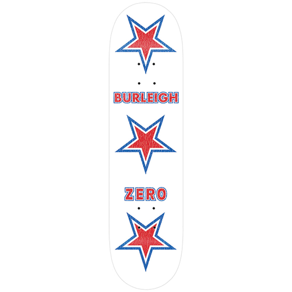Zero Burleigh American Zero Deck White - 8.25"