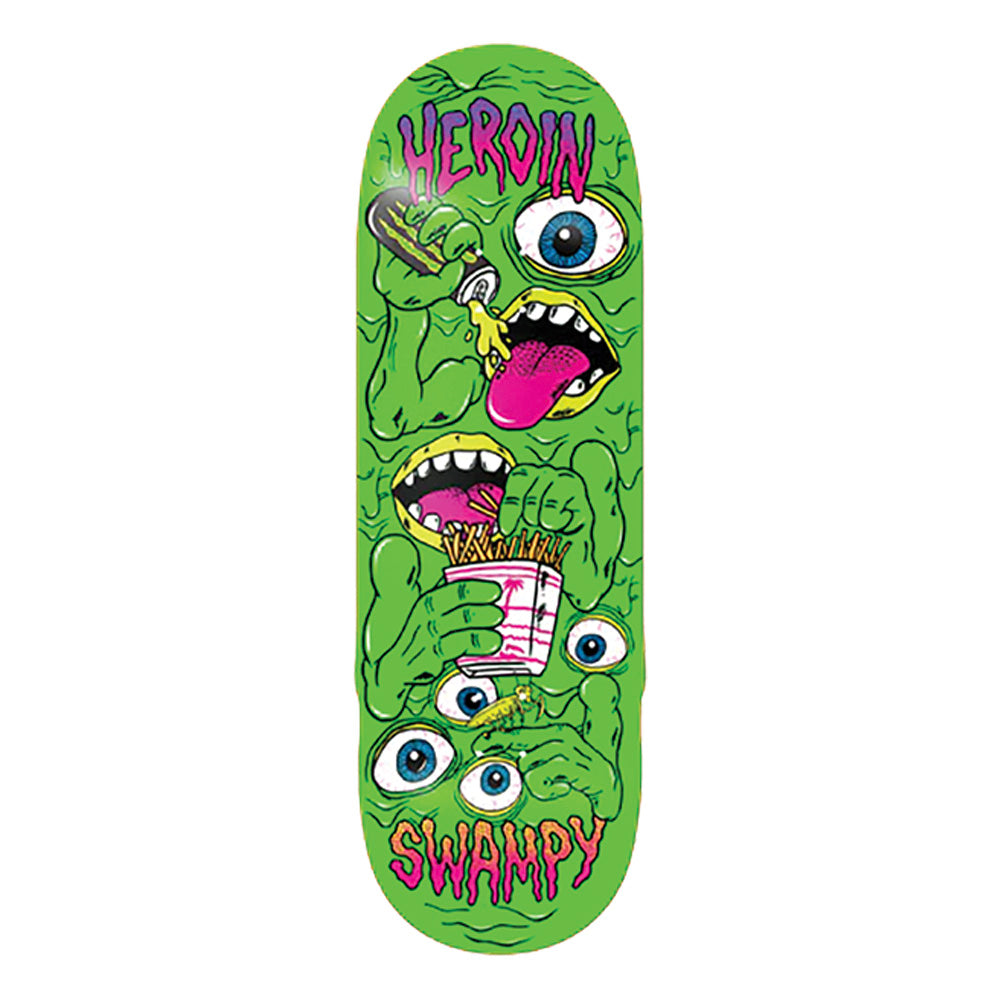 Heroin Swampy Mutate or Die Deck Green Dip - 10.2"