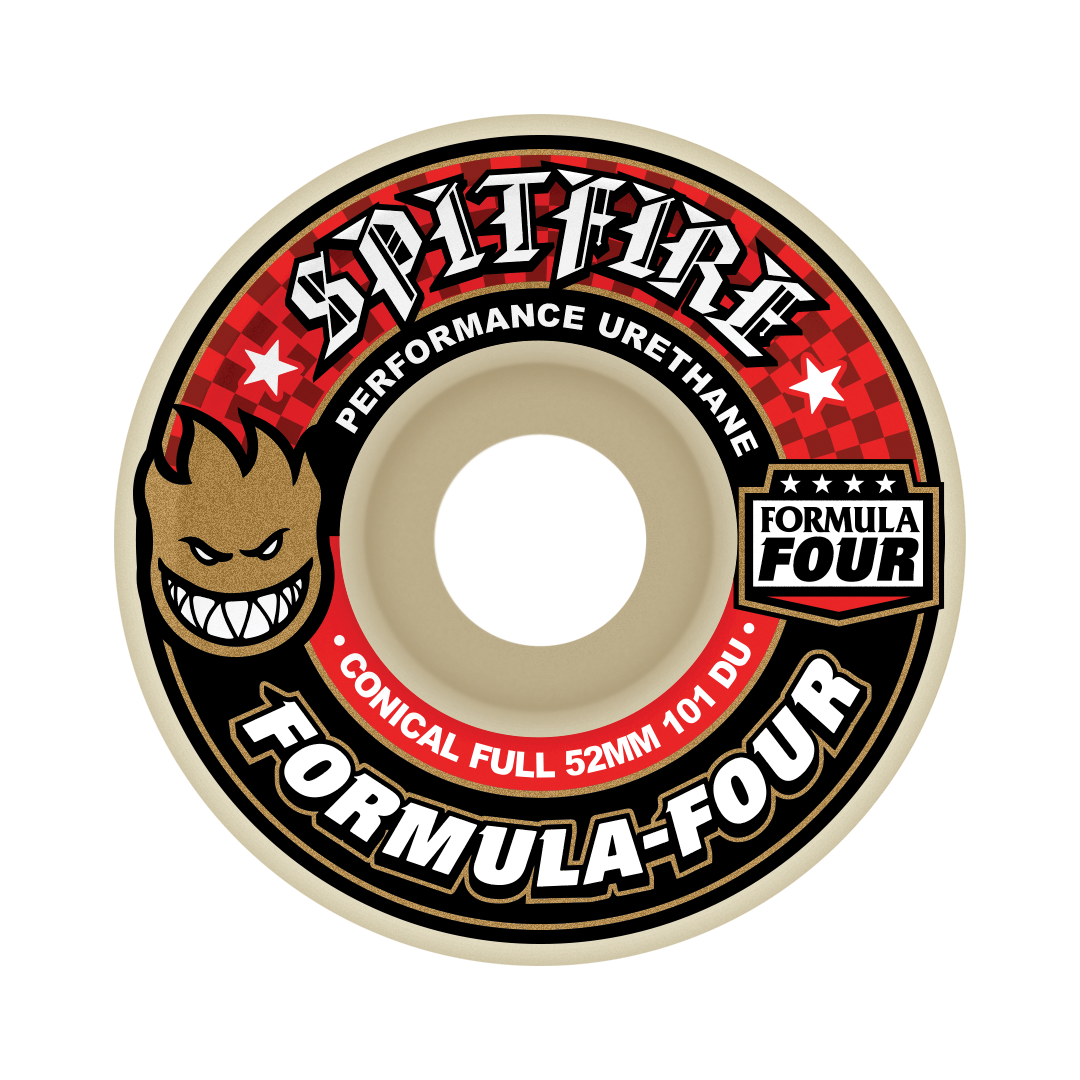 Spitfire Formula 4 Conical Full Wheels 101d - 53mm