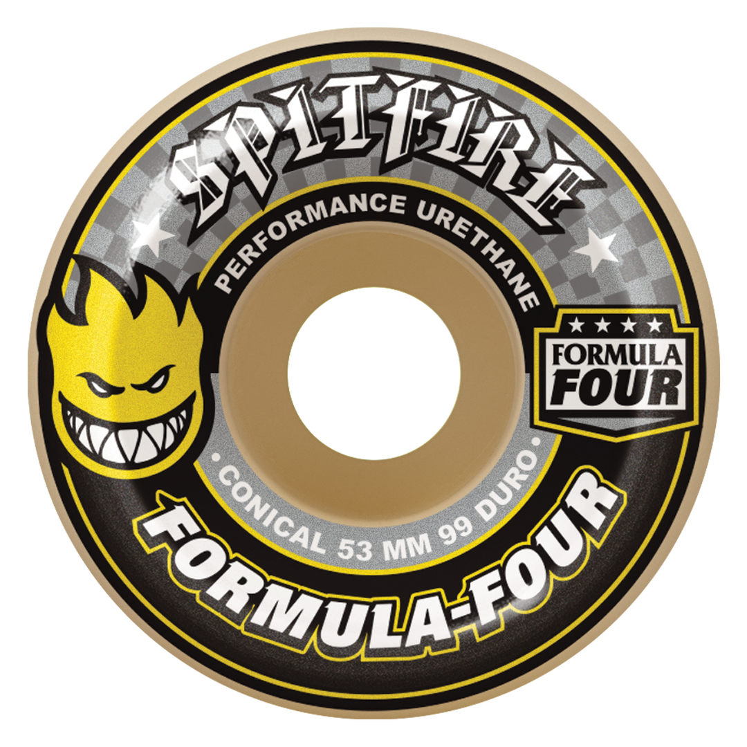Spitfire Formula 4 Conical 99d Yellow - 54mm
