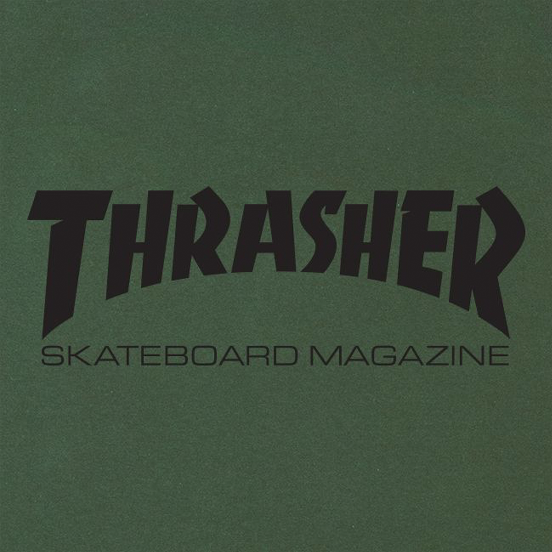 Thrasher Mag Logo Tee - Army