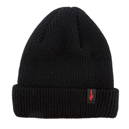 Deathwish Gang Logo Cuff Beanie - Black