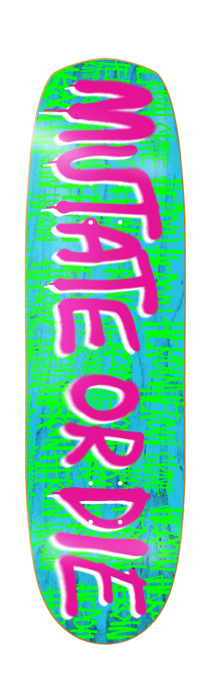 Heroin Mutate or Die Deck - 8.7"