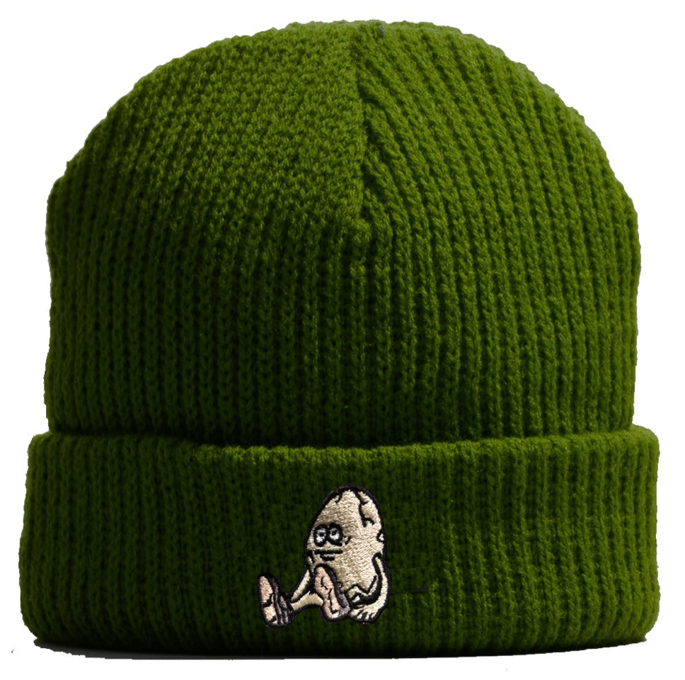 Heroin Egg Beanie - Olive Green