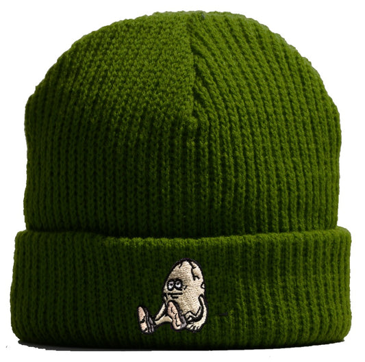 Heroin Egg Beanie - Olive Green