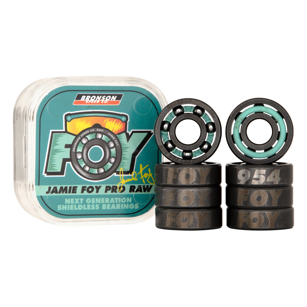 Bronson RAW Jamie Foy Bearings - Pack of 8