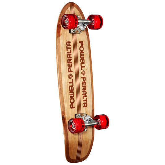 Powell-Peralta Sidewalk Surfer Quad Stringer Birch Cruiser Complete Skateboard - 8.37 x 28.20