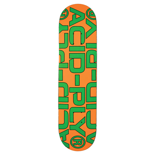 Quasi Acid Ply Deck Orange - 8.0"